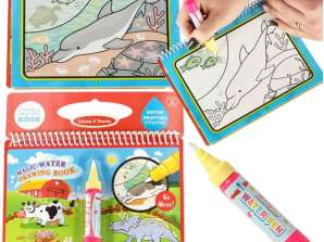 Disegno da colorare Libro d'acqua con pennarello Fattoria
