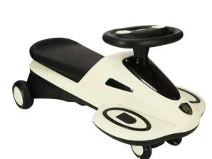 Roues LED lumineuses à gravité avec trottinette musicale 74cm beige noir max 100kg