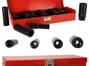 Støthylser 1/2'' 10-24 mm sett med 10 stk. KAFUWELL