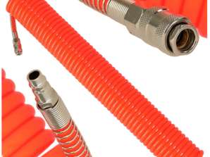 Spiral pneumatisk slange uttrekkbar for kompressor 12mm 15m KAFUWELL