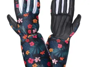 Gloves sk. goats. charm. Long L272807P. card.