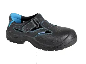 Sandales en cuir pour femmes noires. ciel.. s1 src.