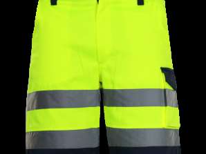 Shorts d'avertissement jaune. 