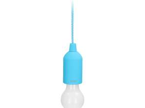 Lámpara nocturna portátil con cuerda 1W LED. 3 x AAA. turquesa
