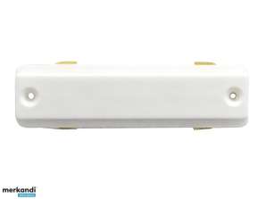 rechte witte enkel-fase connector voor rails 230v