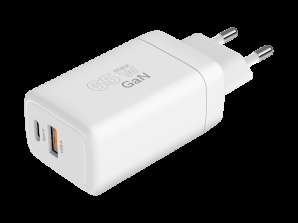 Chargeur mural GaN de 65 W de Kruger&Matz avec fonction Power Delivery et Quick Charge