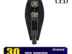 Lampe industrielle LED lampadaire 100W IP65 10 000 lm froid 6000K