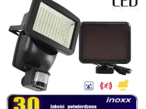 Zonne LED Floodlight 120 SMD Diodes met Bewegings- en Schemeringsensor