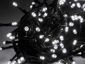 Lampki choinkowe Led Rebel externe 10m lumina albă rece cu schimbarea modului de iluminare