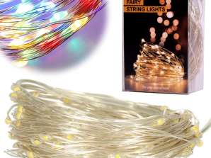 Fil Lumineux Décoratif LED 10m 100LED multicolore