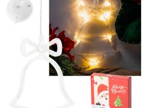 Luzes LED Decoração Suspensa Decoração de Natal Bell 10 LED
