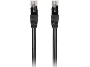 Netzwerkkabel Patchcord UTP CAT.6 Stecker - Stecker 2m SCHWARZ