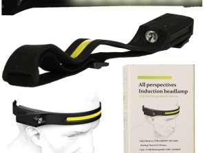 Lampada frontale a LED ricaricabile