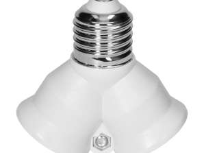 Adapter for light source E27/2xE27