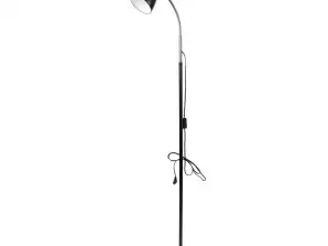 Настольная лампа LAR. макс 20W E27. 155 см. черная