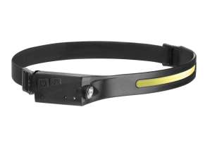 LED COB XPE priekinis žibintas su 1200 mAh baterija