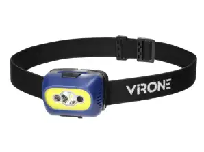 COB LED priekiniam žibintui su judesio jutikliu. pakraunamas. mėlynas