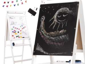 Wooden Magnetic Chalkboard White Large XXL