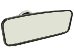 Groothoek achteruitkijkspiegel met zuignap van 20 cm
