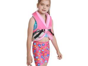 Redningsvest i skumskum for barn MASTER Evee 25 35 kg rosa