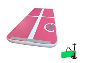 Airtrack MASTER 200 x 100 x 10 cm rosa bianco
