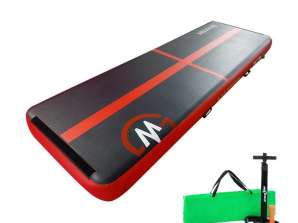 Airtrack MASTER 300 x 100 x 20 cm - nero - rosso