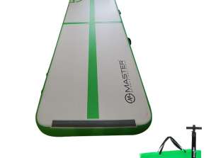 Airtrack MASTER 300 x 100 x 20 cm - grigio-verde
