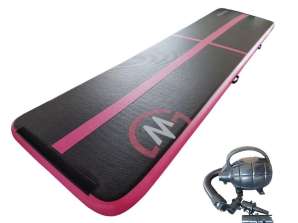 Airtrack MASTER 500 x 100 x 10 cm - nero - rosa