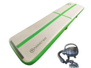 Airtrack MASTER 500 x 100 x 10 cm - grigio - verde