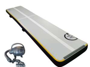 Airtrack MASTER S-Pro 600 x 100 x 20 cm - grigio - nero
