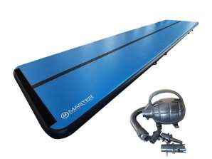 Airtrack MASTER S-Pro 1000 x 200 x 20 cm -blu - nero