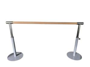 Ballettstang MASTER Pro frittstående 175 cm høydejusterbar tre