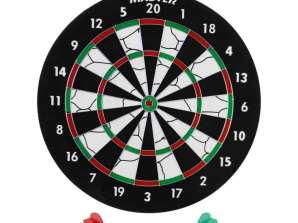 Flokket papir dartboard MASTER Flocking 37 cm - dobbeltsidig