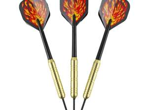 Darts MASTER Plated Brass 3-tlg. - Stahl 18g