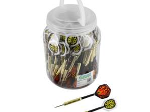 Darts Set MASTER Plated Brass 100 Stück - Stahl 16g