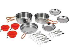 Campinggeschirr Set - ešus KING CAMP Adventurer II für