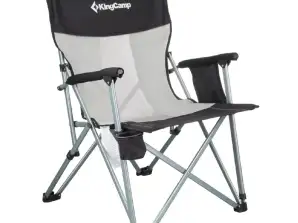 Camping folding chair KING CAMP Polar C10 black
