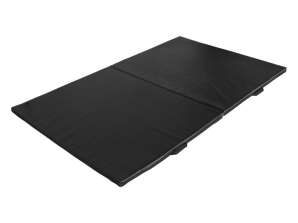 Žíněnka skládací dvoudílná MASTER Comfort Line R80 200 x 120 x 4 cm černá