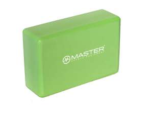 EVA Yoga Block MASTER Joogalohko 23 x 15 x 7,5 cm - vihreä