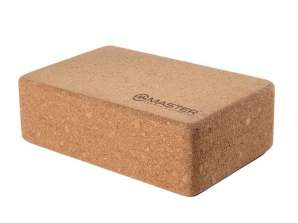 MASTER Yoga Block 23 x 15 x 7,5 cm - Kork