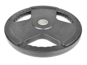Olympic Hantelscheibe MASTER 20 kg - gummiert