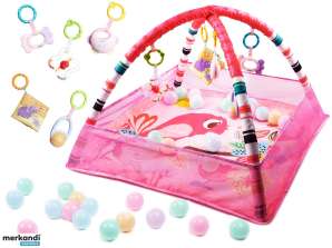 Tappetino didattico Playbox Ball Pool rosa