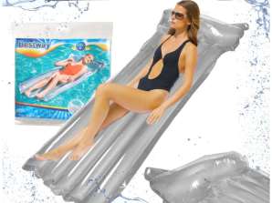 BESTWAY 44013 Matelas pneumatique de plage pour piscine gris