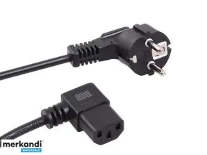 MCTV 802 42166 Winkel-Netzkabel 3-polig 1,5m EU Stecker