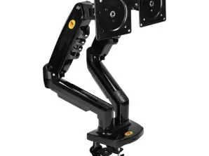 Drehbarer Desktop-Halter mit Gasfedersystem für zwei LCD LED Monitore 17