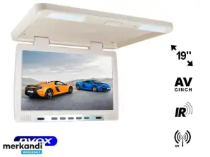 Visogne stropne LCD monitor 19 palcev LED FM IR VGA... NVOX RF1980 BE