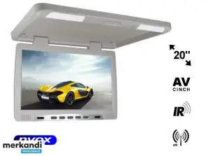 Prenosni LCD monitor 20 palcev LED FM IR VGA... NVOX RF2090 GR
