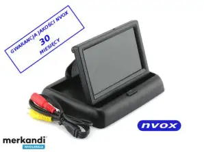Auto Rückfahrmonitor oder freistehendes LCD 4,3 Zoll AV 12V... NVOX RM403