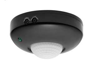 Liiketunnistin 360st. IP20. 1200W. musta