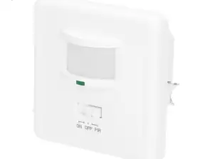 Bewegingssensor 160° IP20. 1200W. voor inbouwdoos